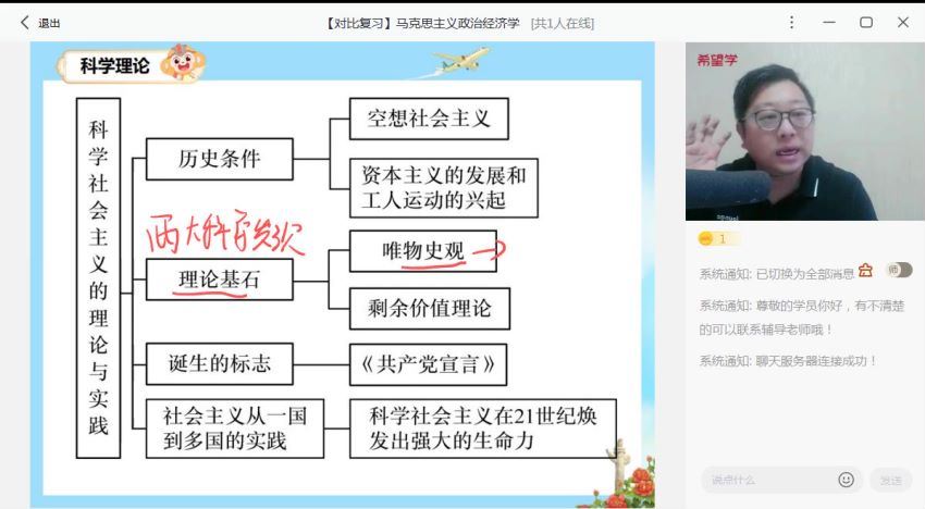 希望学【2023春下】高一政治春下 全国版A+刘燊【完结】，网盘下载(7.42G)