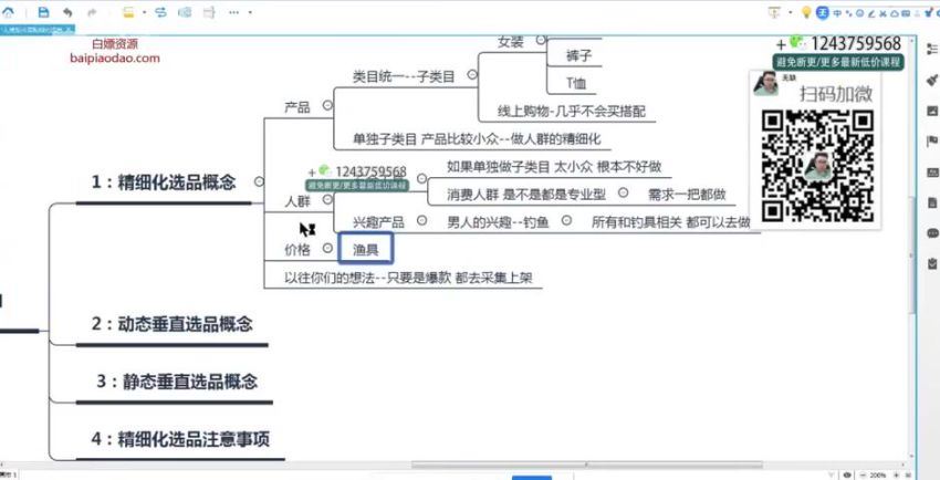 【无缺】抖音小店精细化运营百科全书，百度网盘(2.67G)