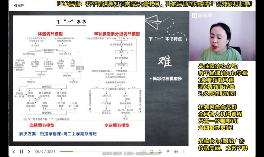 2023猿辅导（高二生物）2023猿辅导（高二生物）暑假（李秀楠），百度网盘(11.46G)